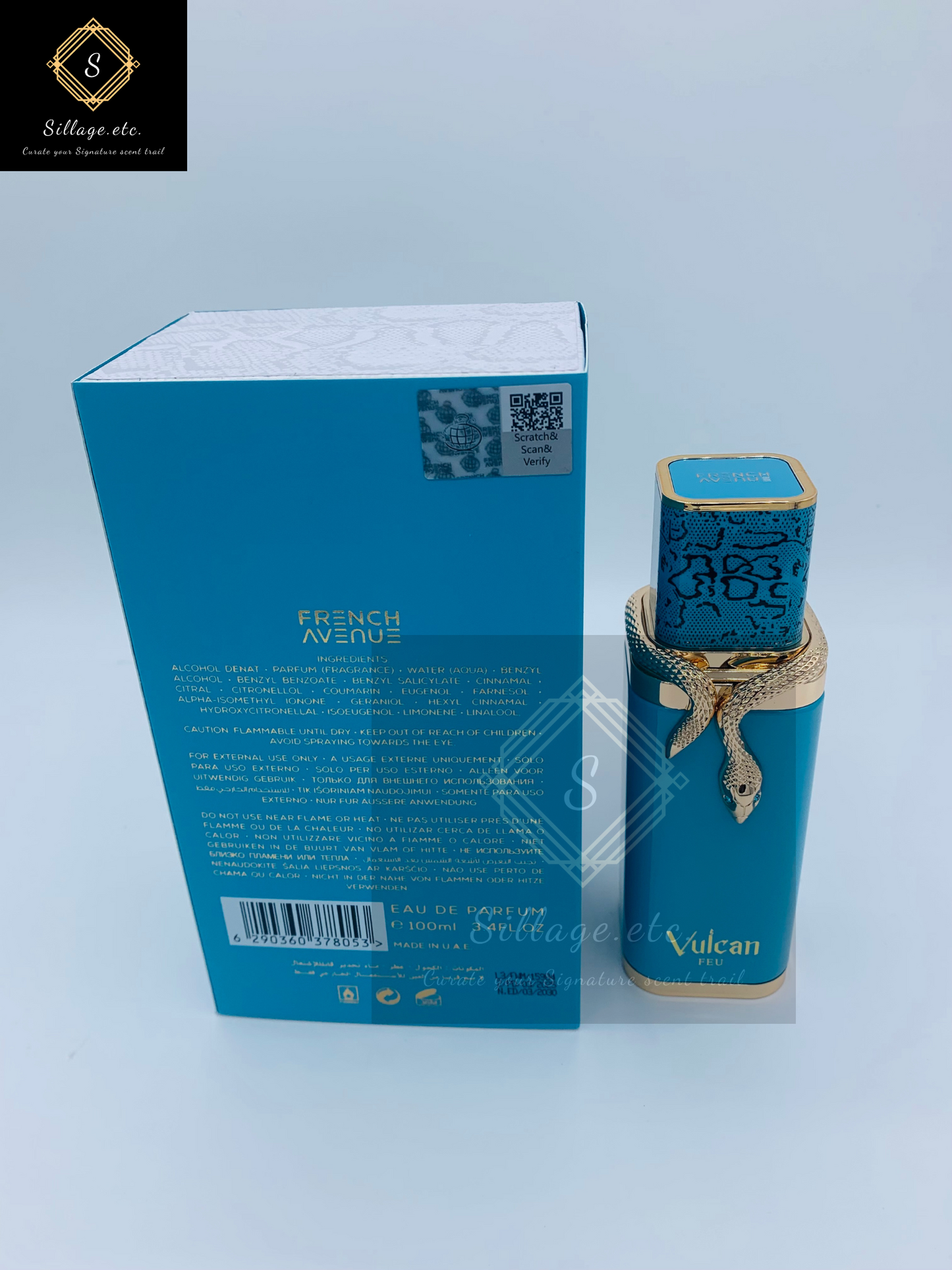 Vulcan feu Eau de Parfum by French Avenue