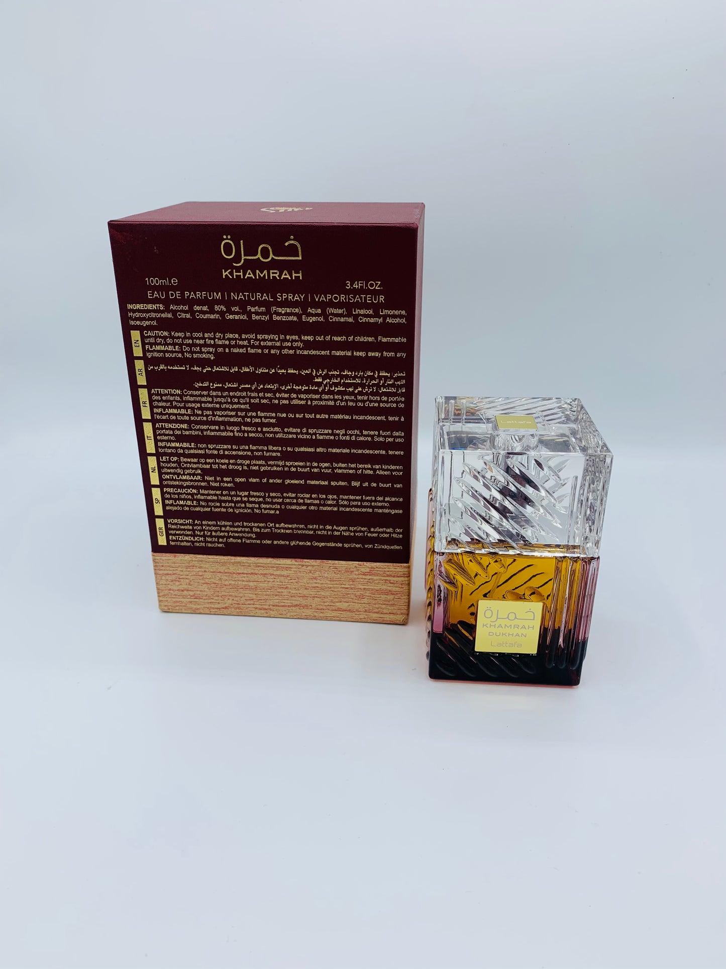 Khamrah Dukhan Eau De Parfum by Lattafa