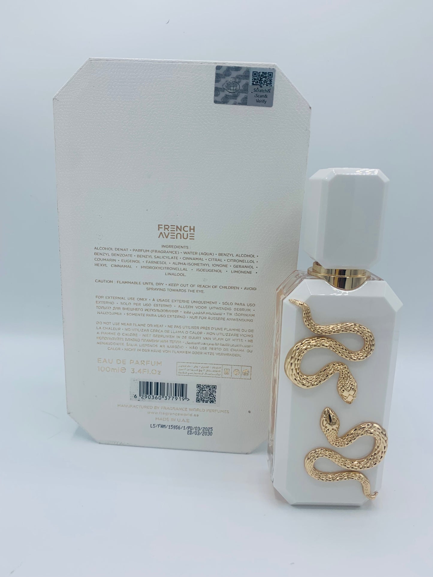 Veneno Bianco Eau de Parfum by French Avenue Sample sizes