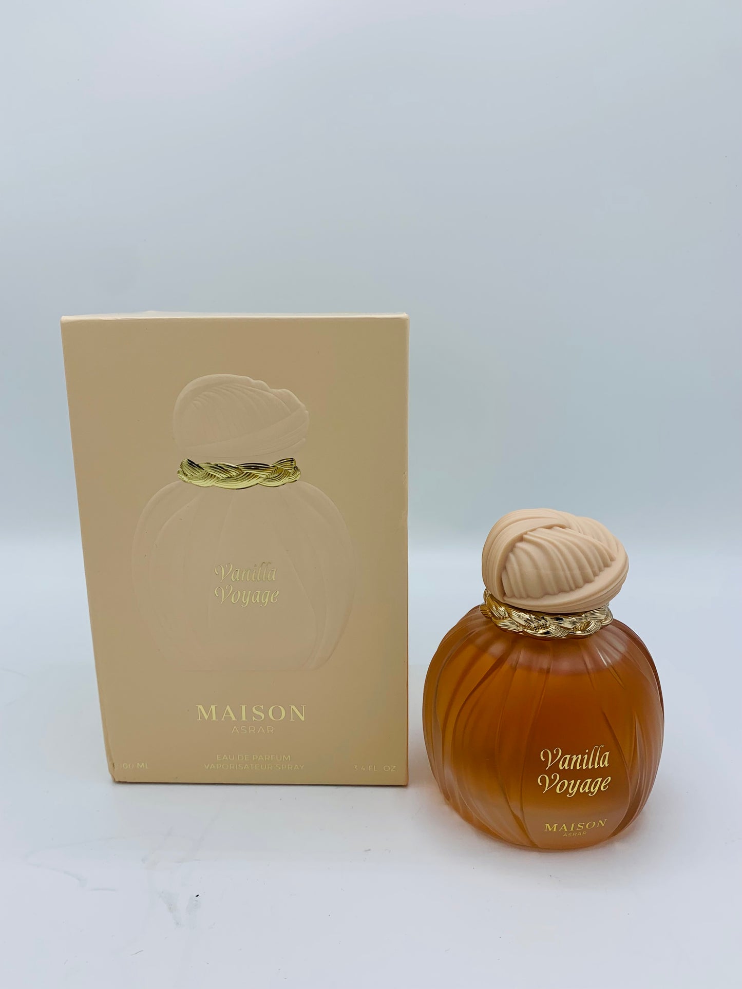 Vanilla Voyage Eau De Parfum by Maison Asrar various sample sizes