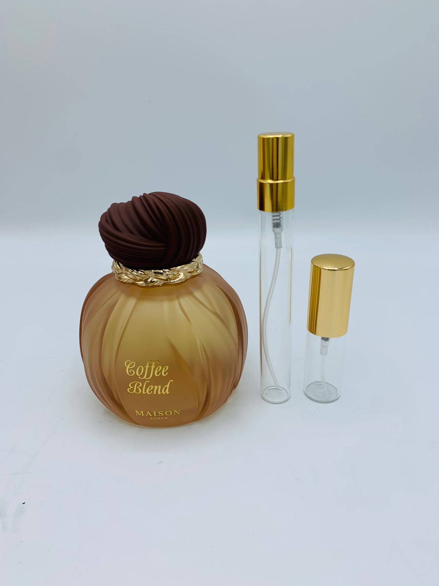 Coffee Blend Eau De Parfum by Maison Asrar various sample sizes