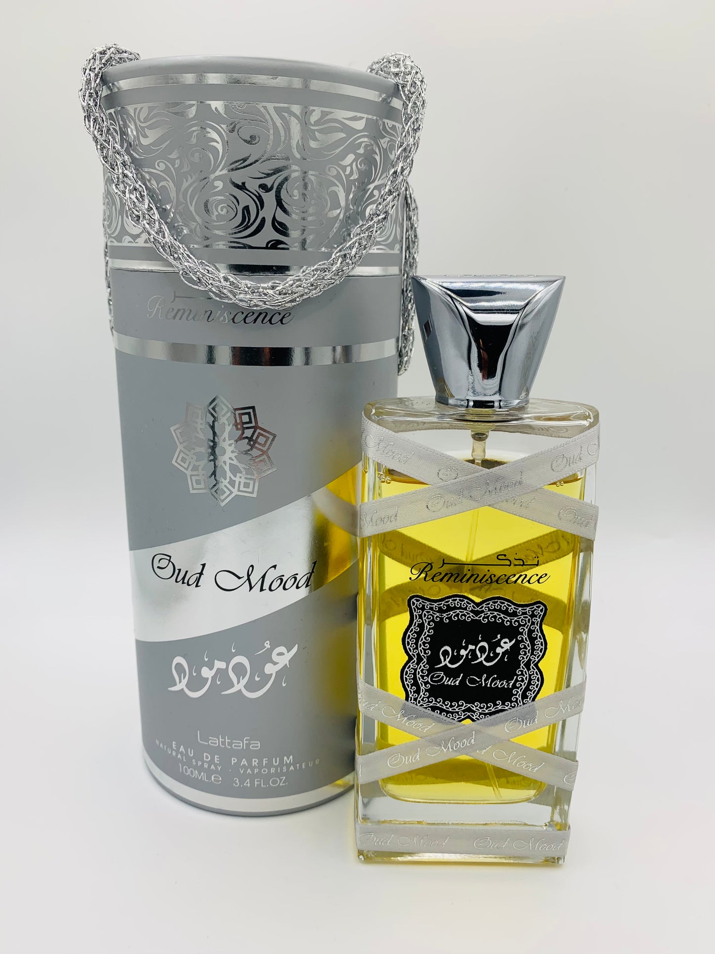 Oud Mood Reminiscence (Silver) Eau De Parfum By Lattafa