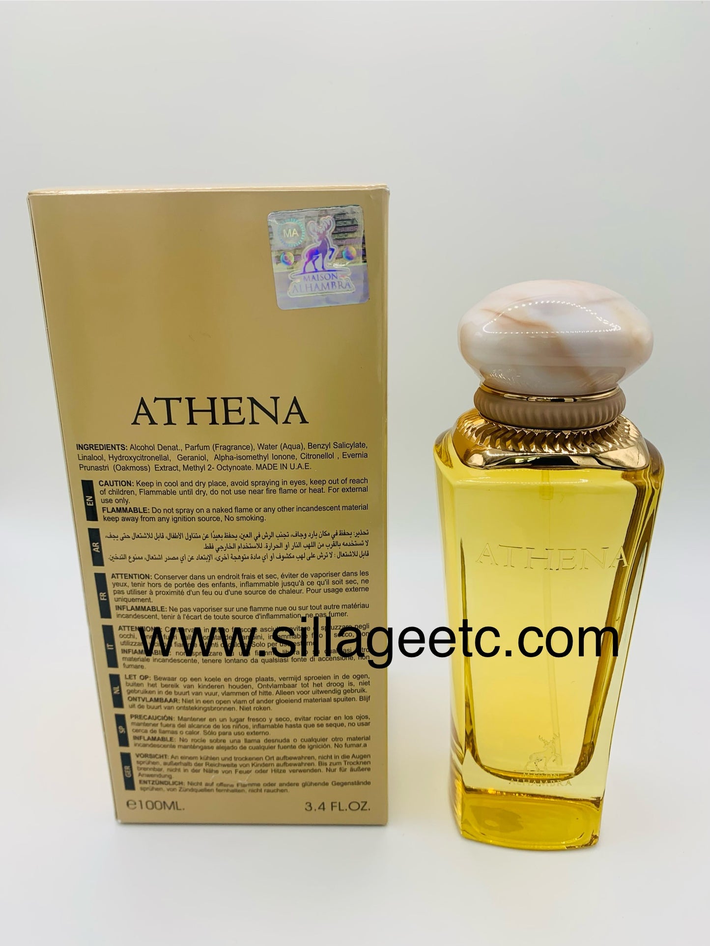 Athena Eau De Parfum by Maison Al Hambra