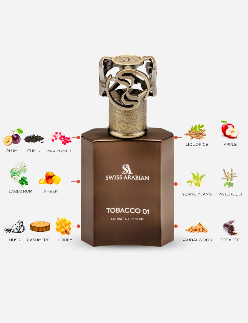 Tobacco 01 Extrait De Parfum by Swiss Arabian