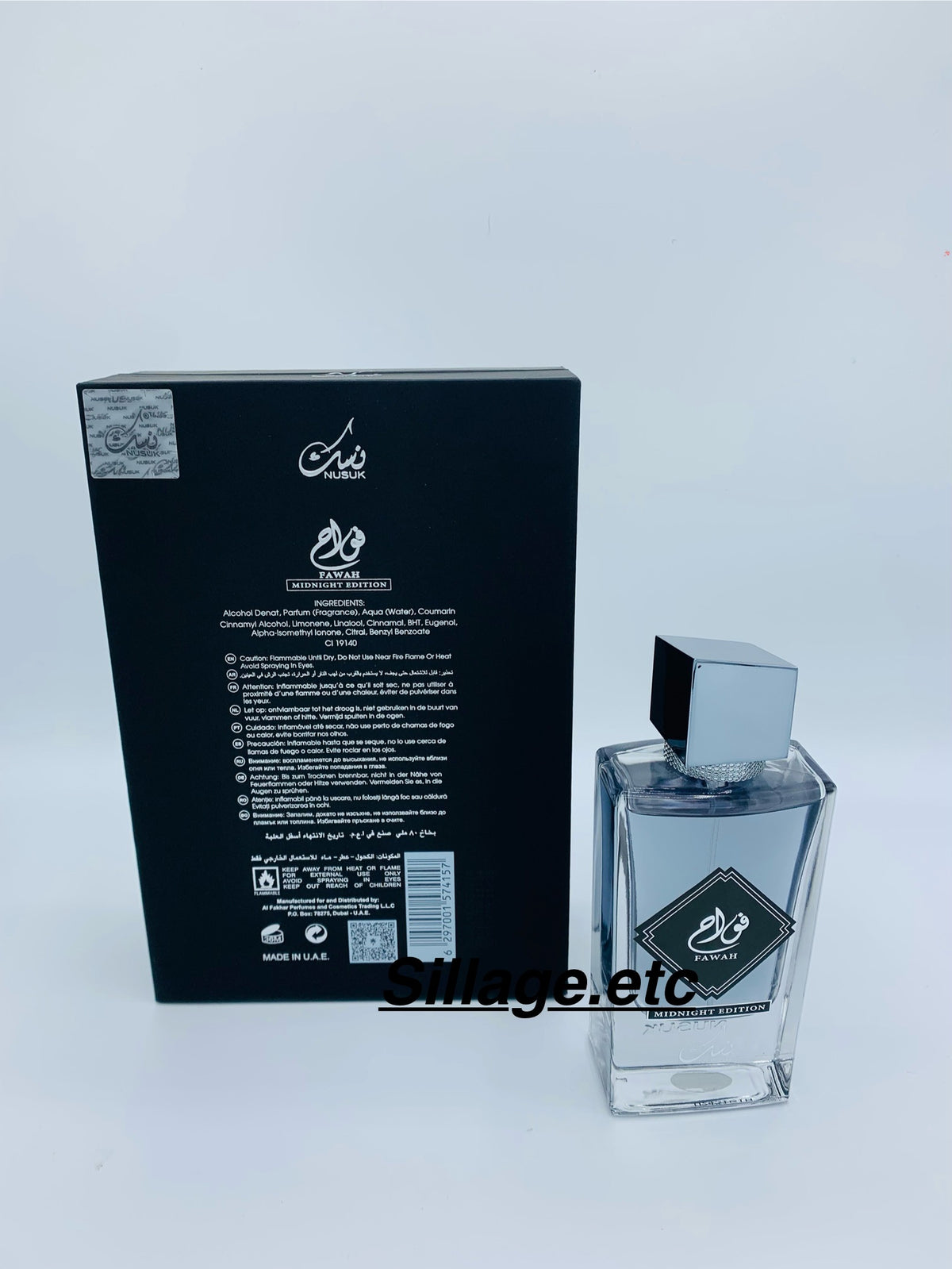 Fawah Midnight Edition Eau De Parfum by Nusuk