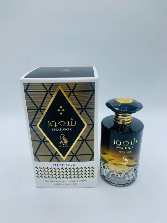 Shahoor Intense Eau De Parfum by Al Absar sample sizes