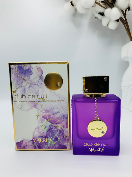 Maleka Eau De Parfum by Club de Nuit Armaf various sample sizes